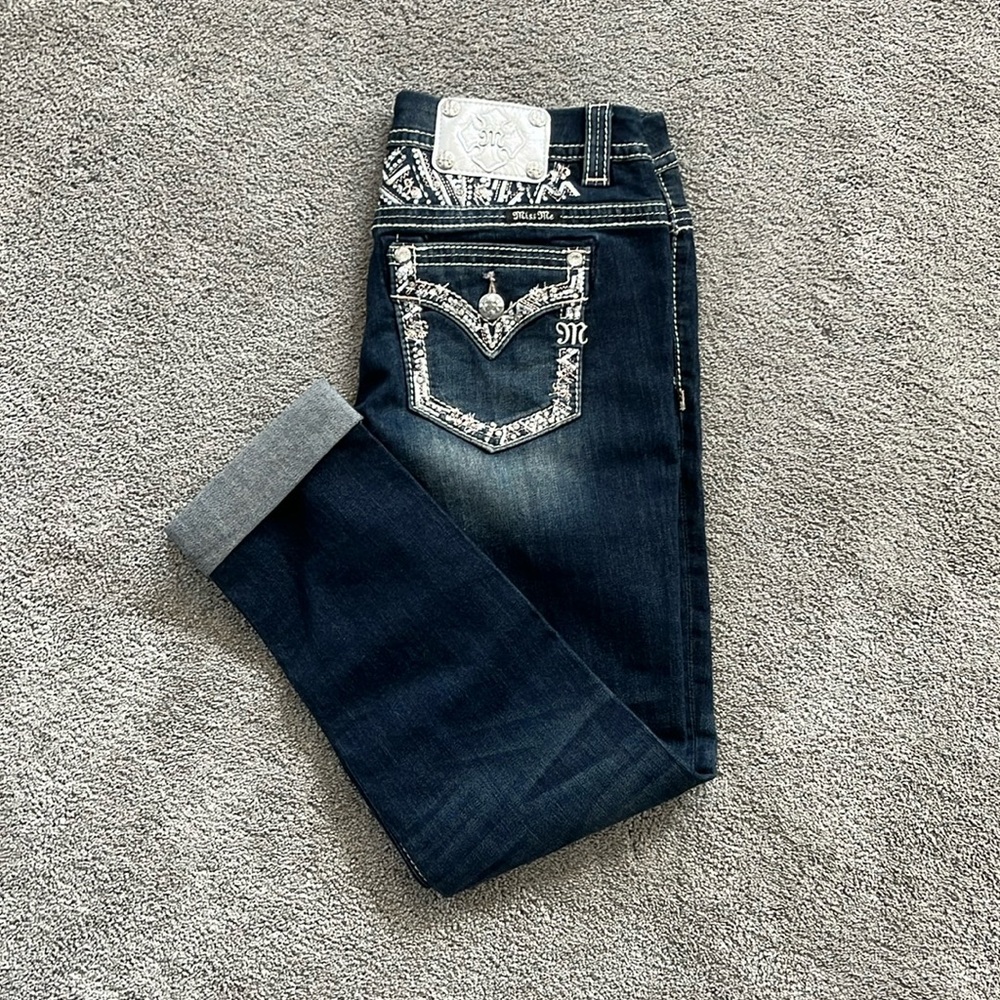 Women’s Miss Me Mid-Rise Easy Skinny